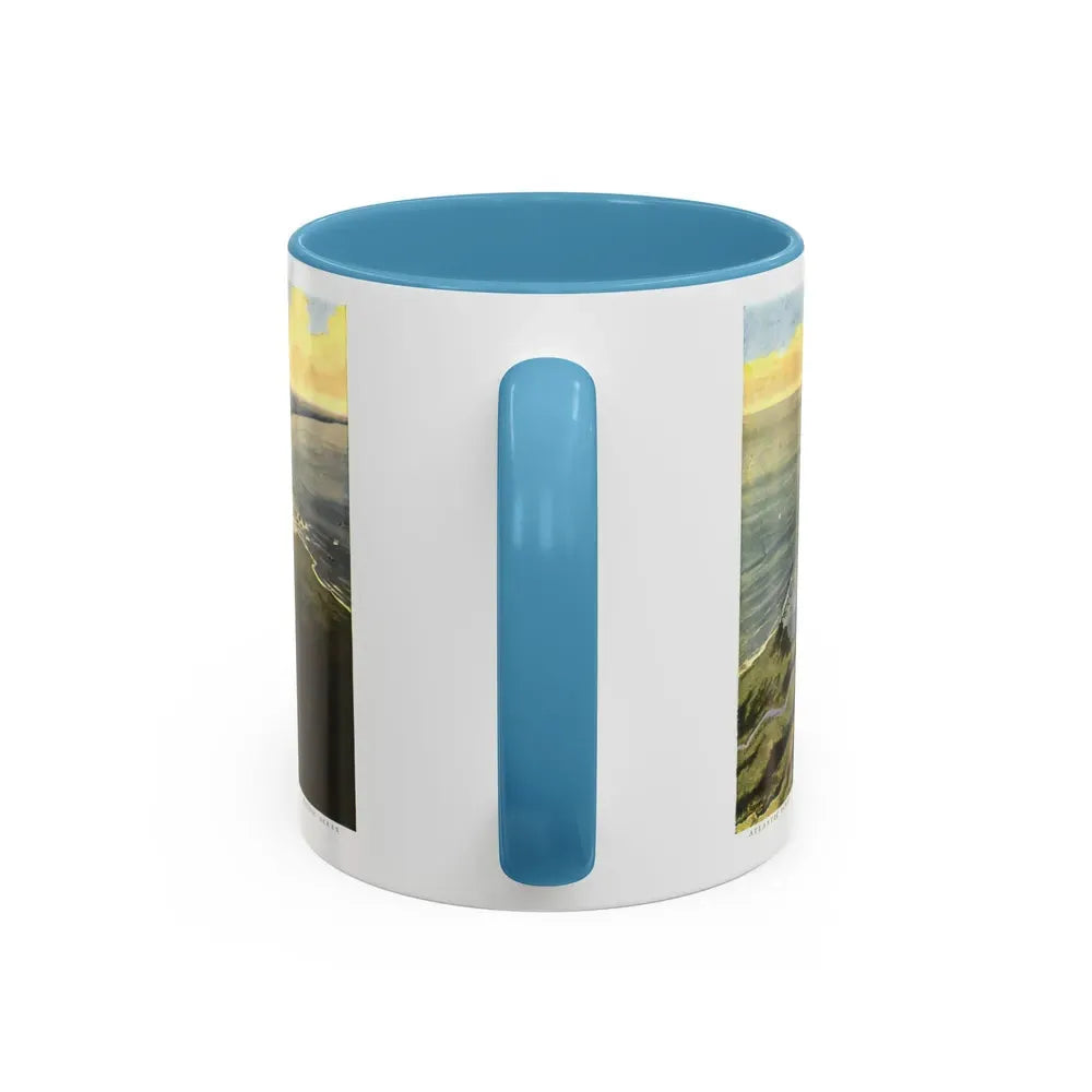 Central America - Panama Canal (1912) (Map) Accent Coffee Mug - Go Mug Yourself
