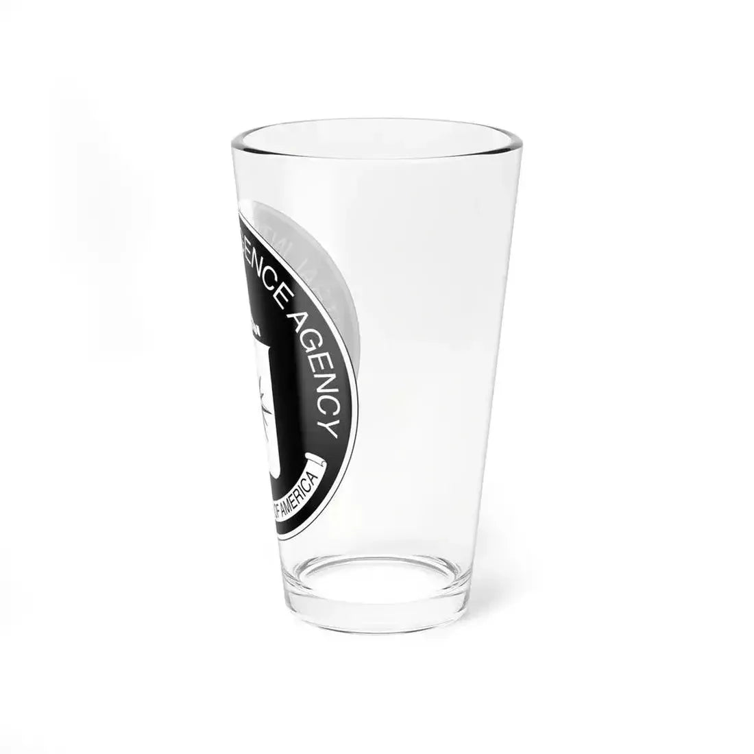 Central Intelligence Agency CIA BW - Pint Glass 16oz - Go Mug Yourself