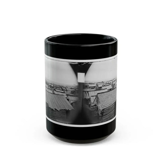 Centreville, Va. Confederate Winter Quarters (U.S. Civil War) Black Coffee Mug 15oz - Go Mug Yourself