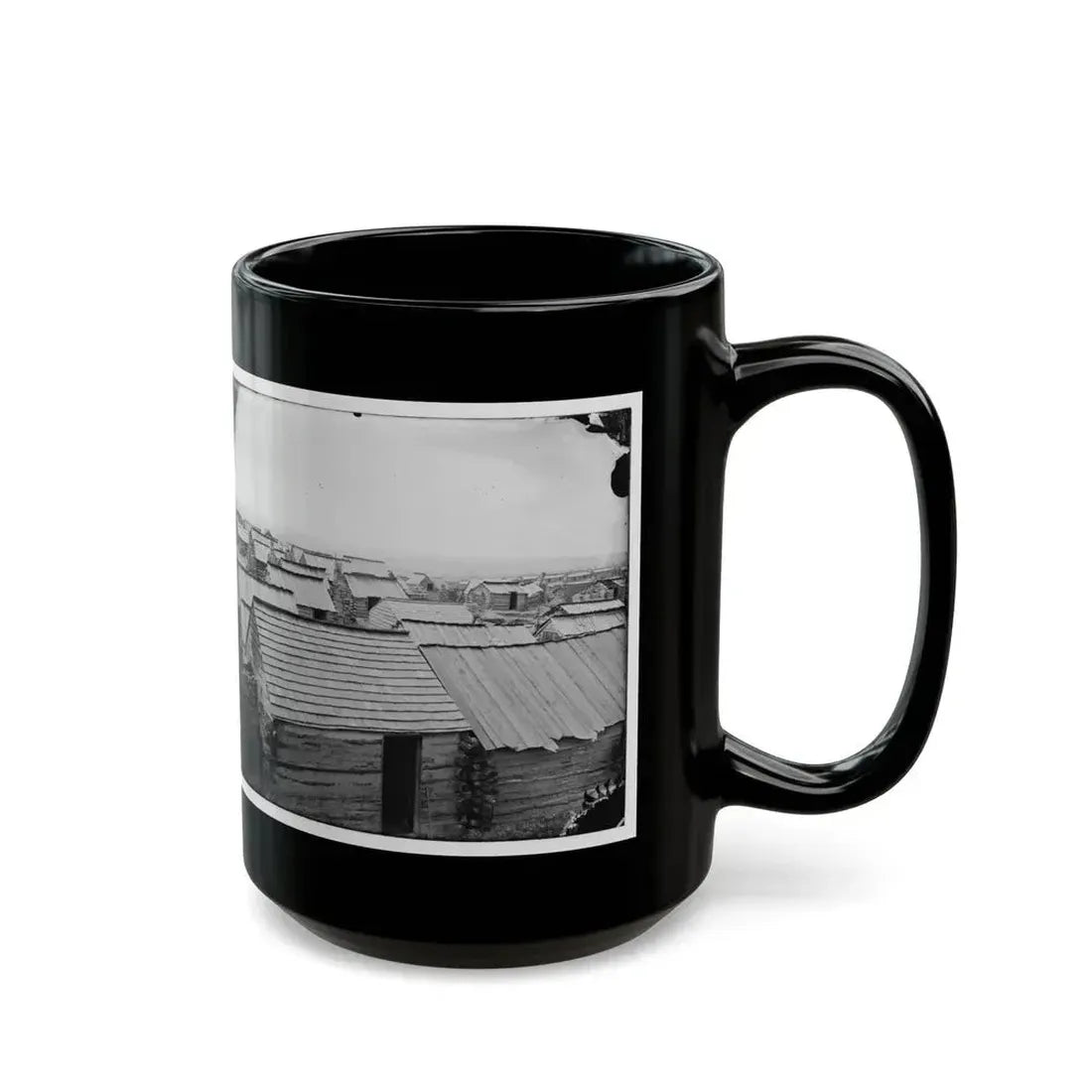 Centreville, Va. Confederate Winter Quarters (U.S. Civil War) Black Coffee Mug - Go Mug Yourself