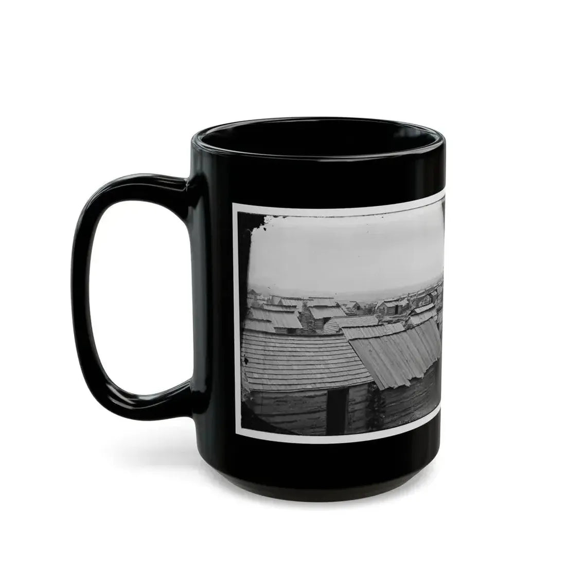 Centreville, Va. Confederate Winter Quarters (U.S. Civil War) Black Coffee Mug - Go Mug Yourself