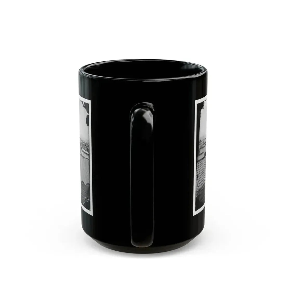 Centreville, Va. Confederate Winter Quarters (U.S. Civil War) Black Coffee Mug - Go Mug Yourself