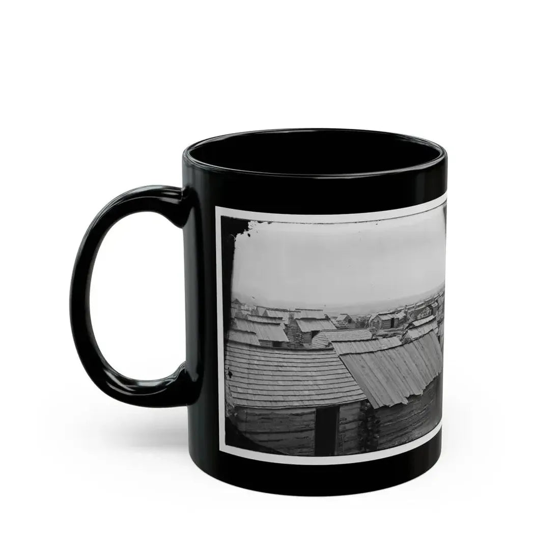 Centreville, Va. Confederate Winter Quarters (U.S. Civil War) Black Coffee Mug - Go Mug Yourself