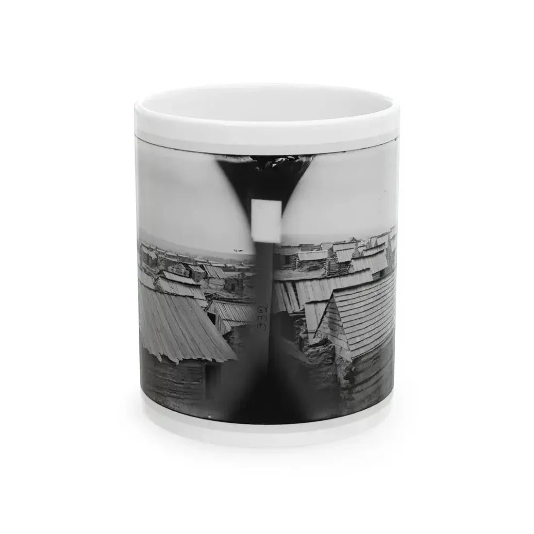 Centreville, Va. Confederate Winter Quarters (U.S. Civil War) White Coffee Mug 11oz - Go Mug Yourself