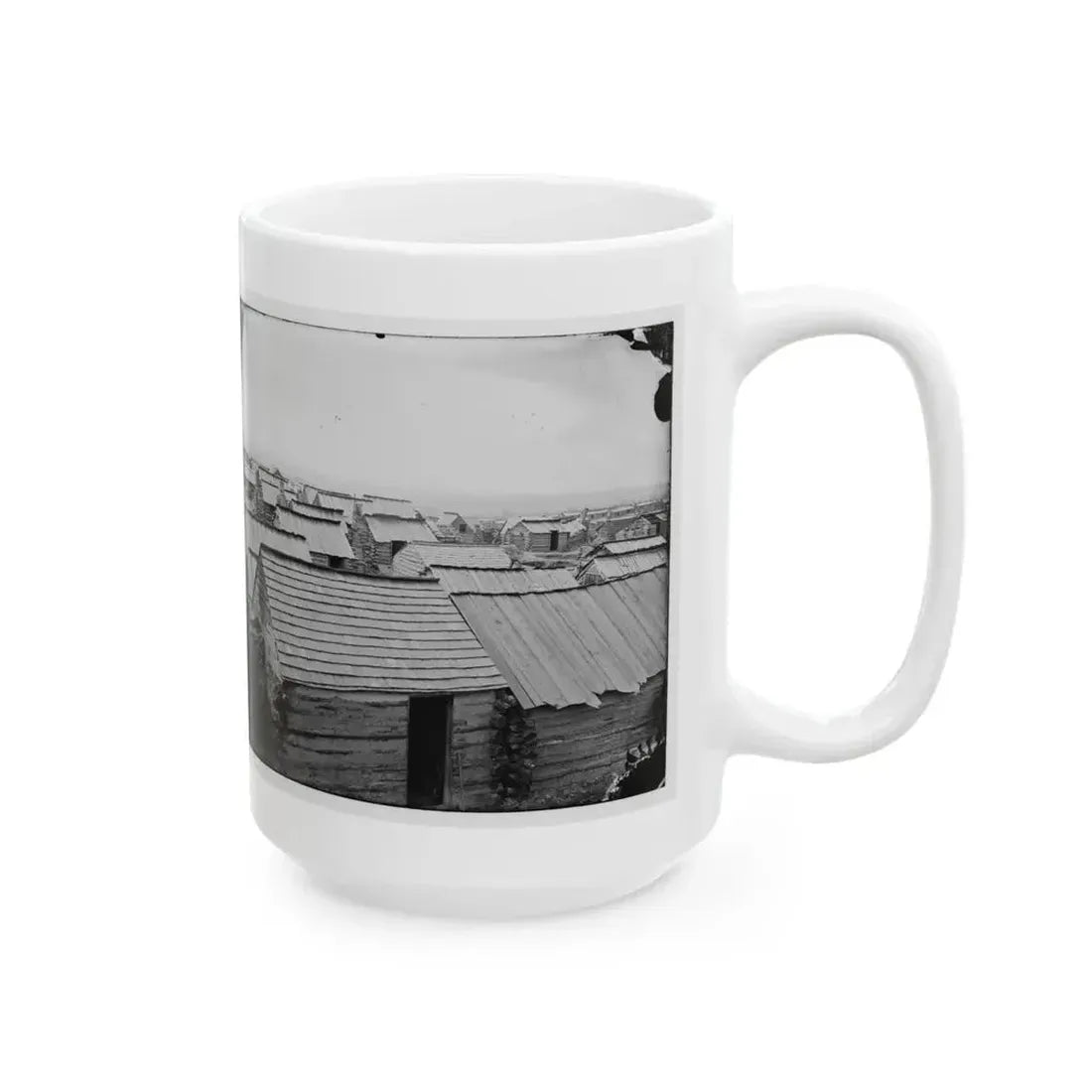 Centreville, Va. Confederate Winter Quarters (U.S. Civil War) White Coffee Mug - Go Mug Yourself