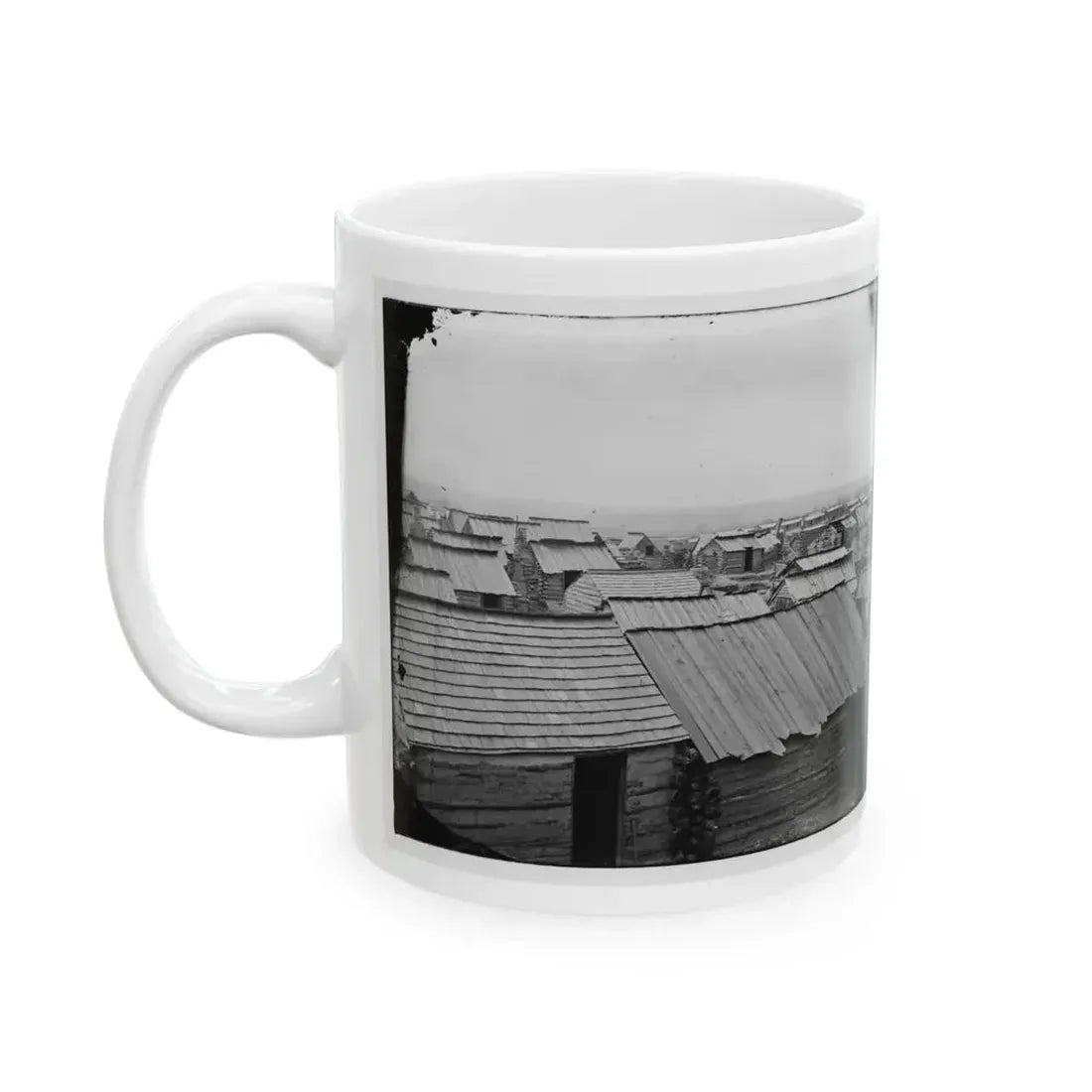 Centreville, Va. Confederate Winter Quarters (U.S. Civil War) White Coffee Mug - Go Mug Yourself