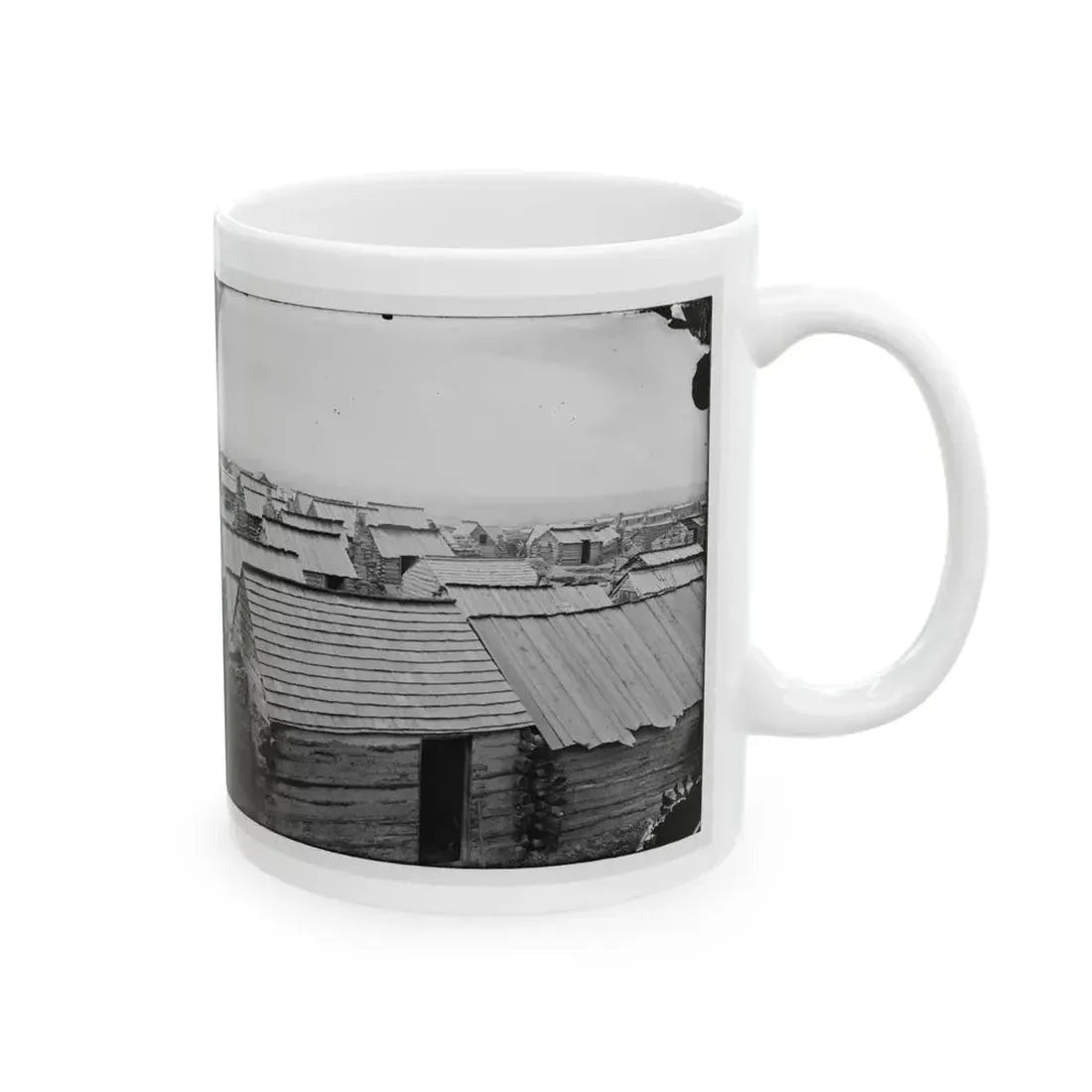 Centreville, Va. Confederate Winter Quarters (U.S. Civil War) White Coffee Mug - Go Mug Yourself
