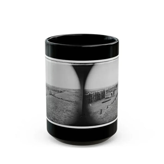 Centreville, Va. The Principal Fort (U.S. Civil War) Black Coffee Mug 15oz - Go Mug Yourself