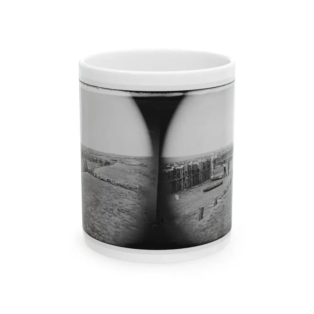 Centreville, Va. The Principal Fort (U.S. Civil War) White Coffee Mug 11oz - Go Mug Yourself