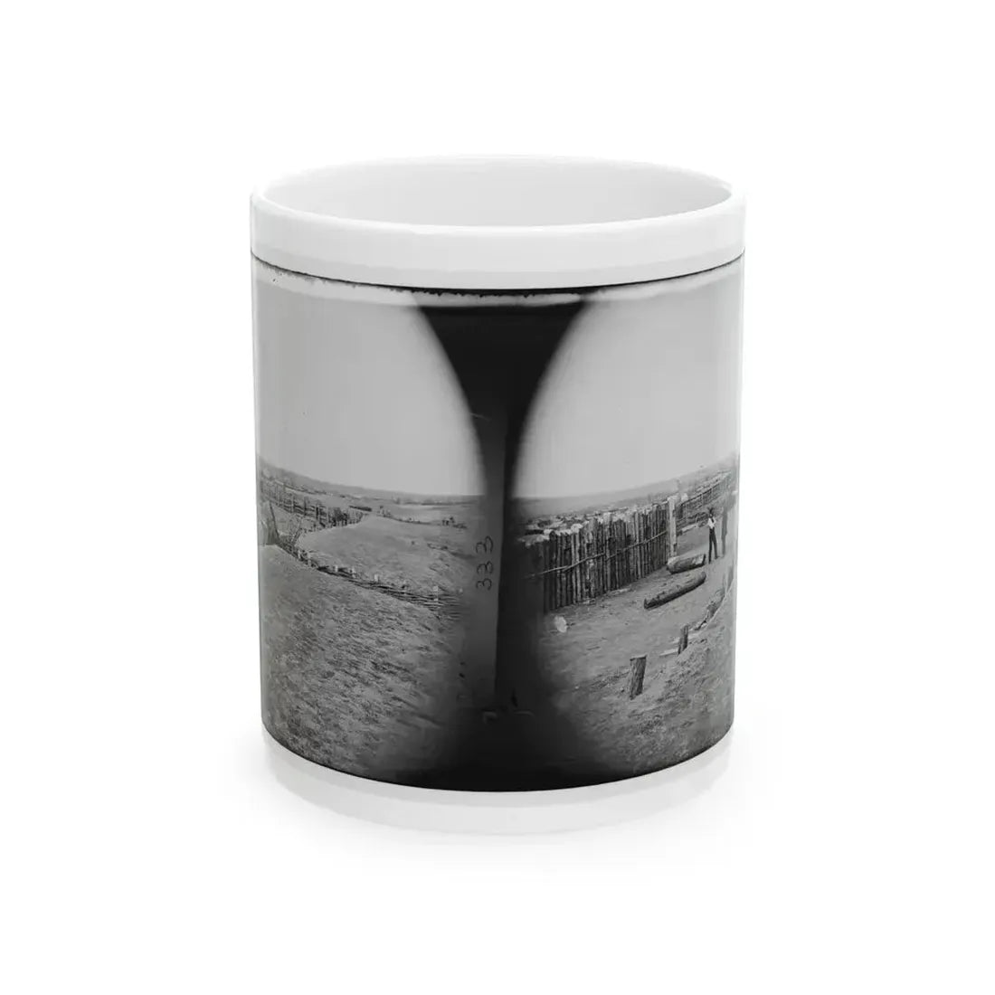 Centreville, Va. The Principal Fort (U.S. Civil War) White Coffee Mug 11oz - Go Mug Yourself