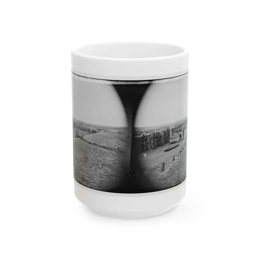 Centreville, Va. The Principal Fort (U.S. Civil War) White Coffee Mug 15oz - Go Mug Yourself