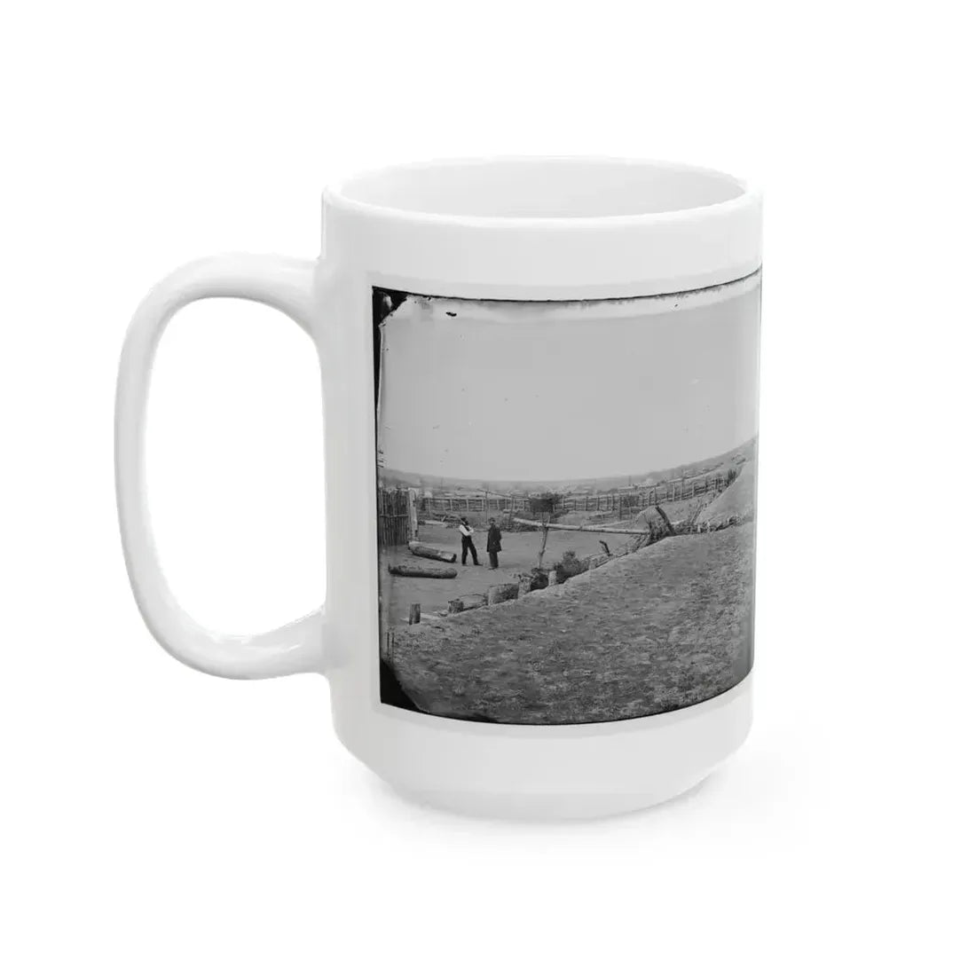 Centreville, Va. The Principal Fort (U.S. Civil War) White Coffee Mug - Go Mug Yourself