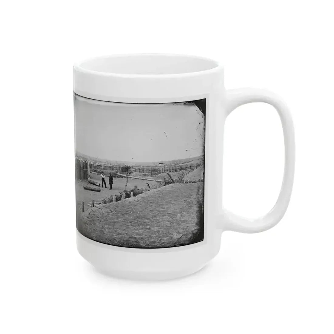 Centreville, Va. The Principal Fort (U.S. Civil War) White Coffee Mug - Go Mug Yourself