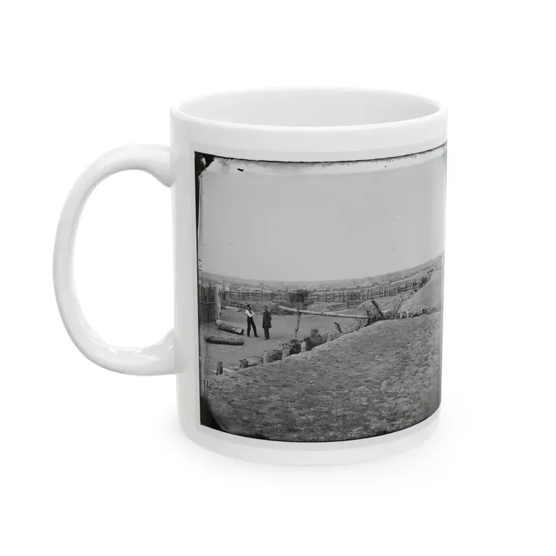 Centreville, Va. The Principal Fort (U.S. Civil War) White Coffee Mug - Go Mug Yourself