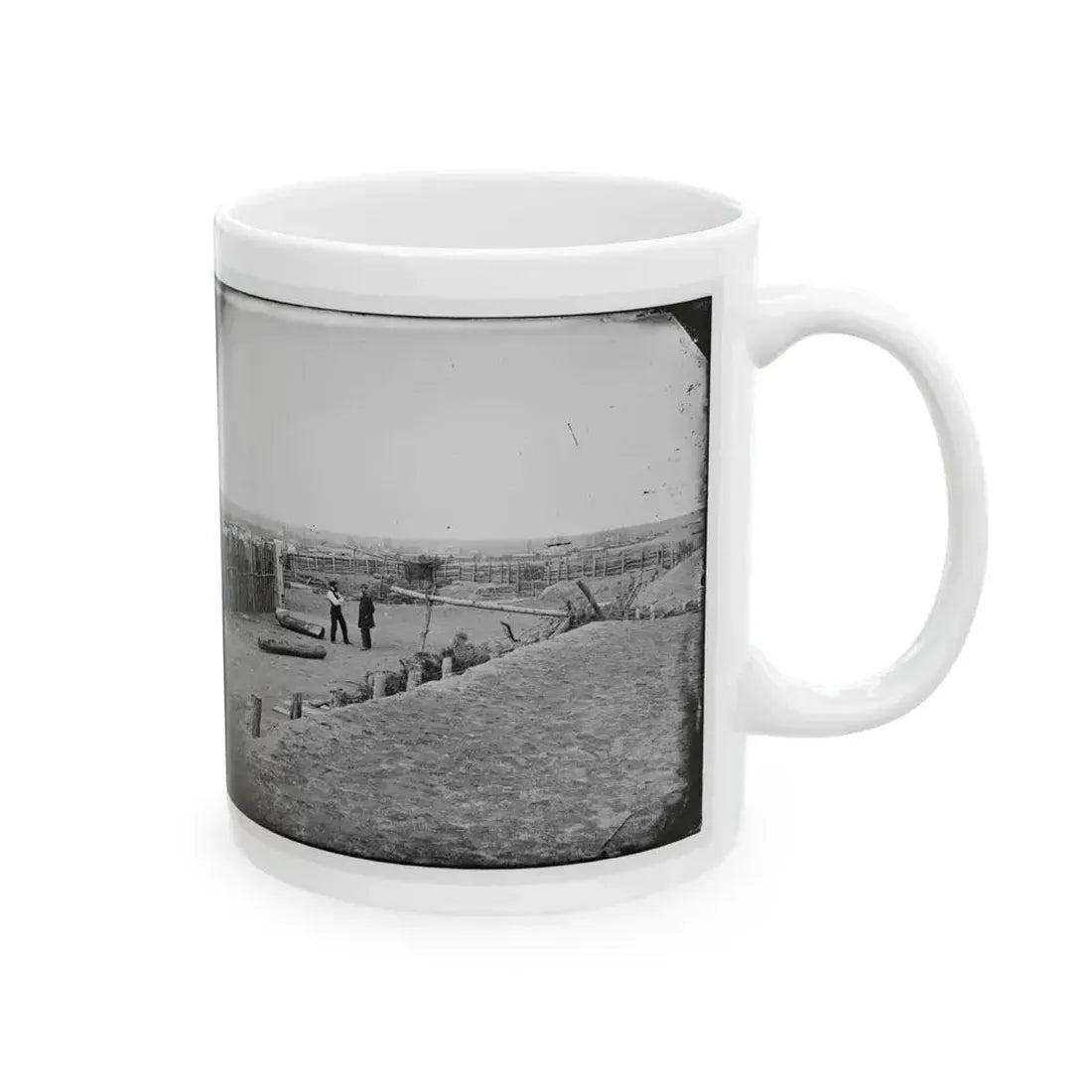 Centreville, Va. The Principal Fort (U.S. Civil War) White Coffee Mug - Go Mug Yourself