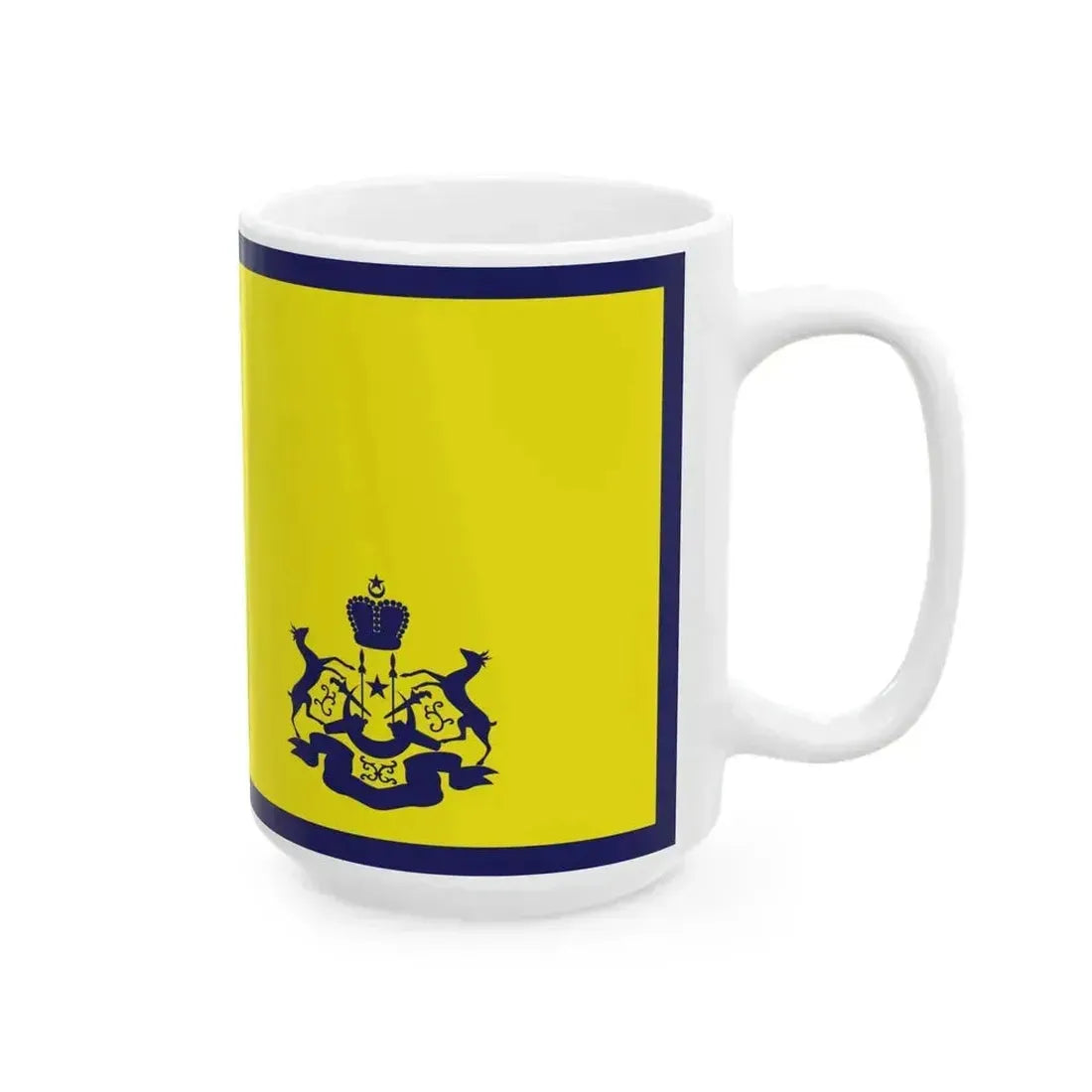 Ceremonial Flag of Kelantan (Malaysia) White Coffee Mug - Go Mug Yourself