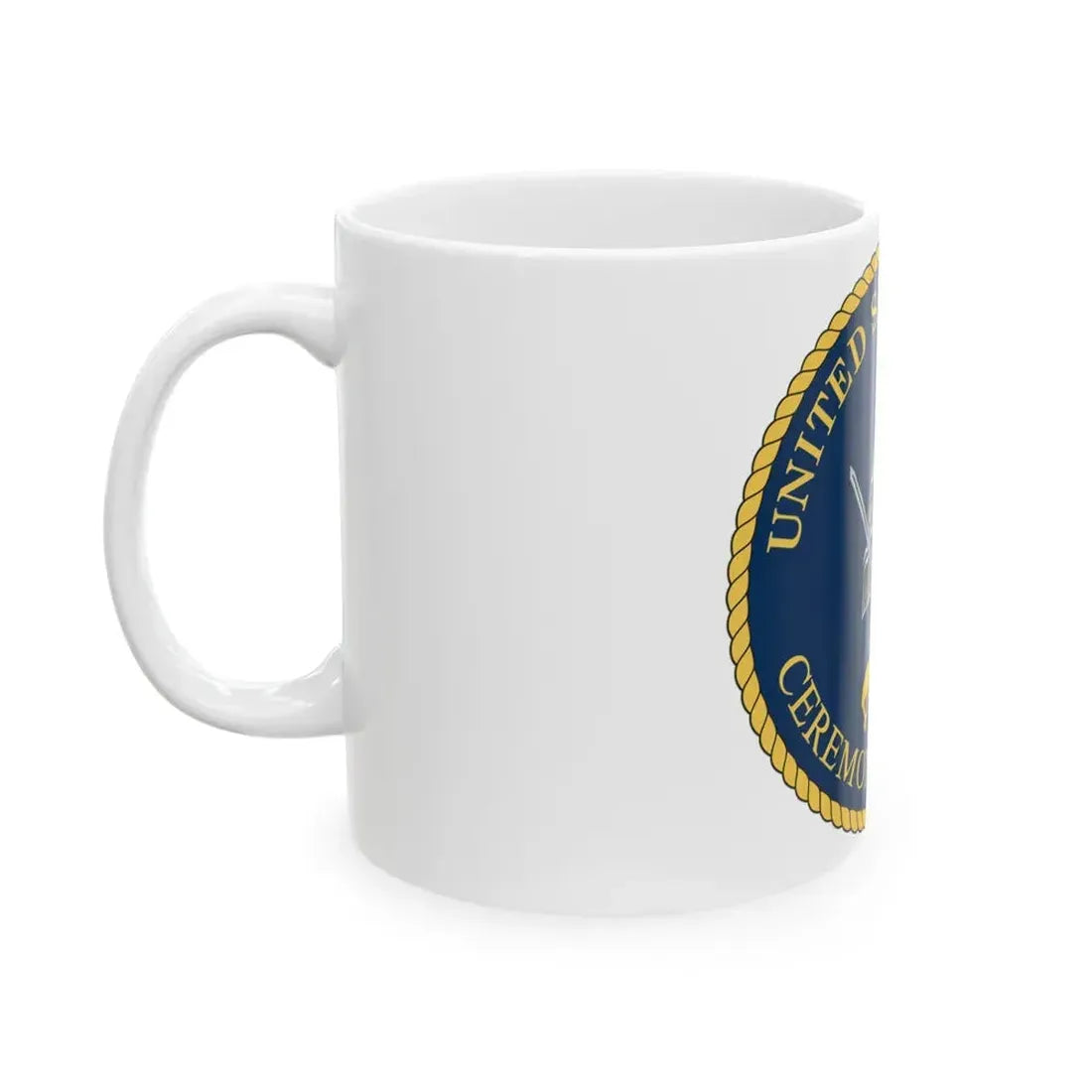 Ceremonial Guard (U.S. Navy) White Coffee Mug - Go Mug Yourself