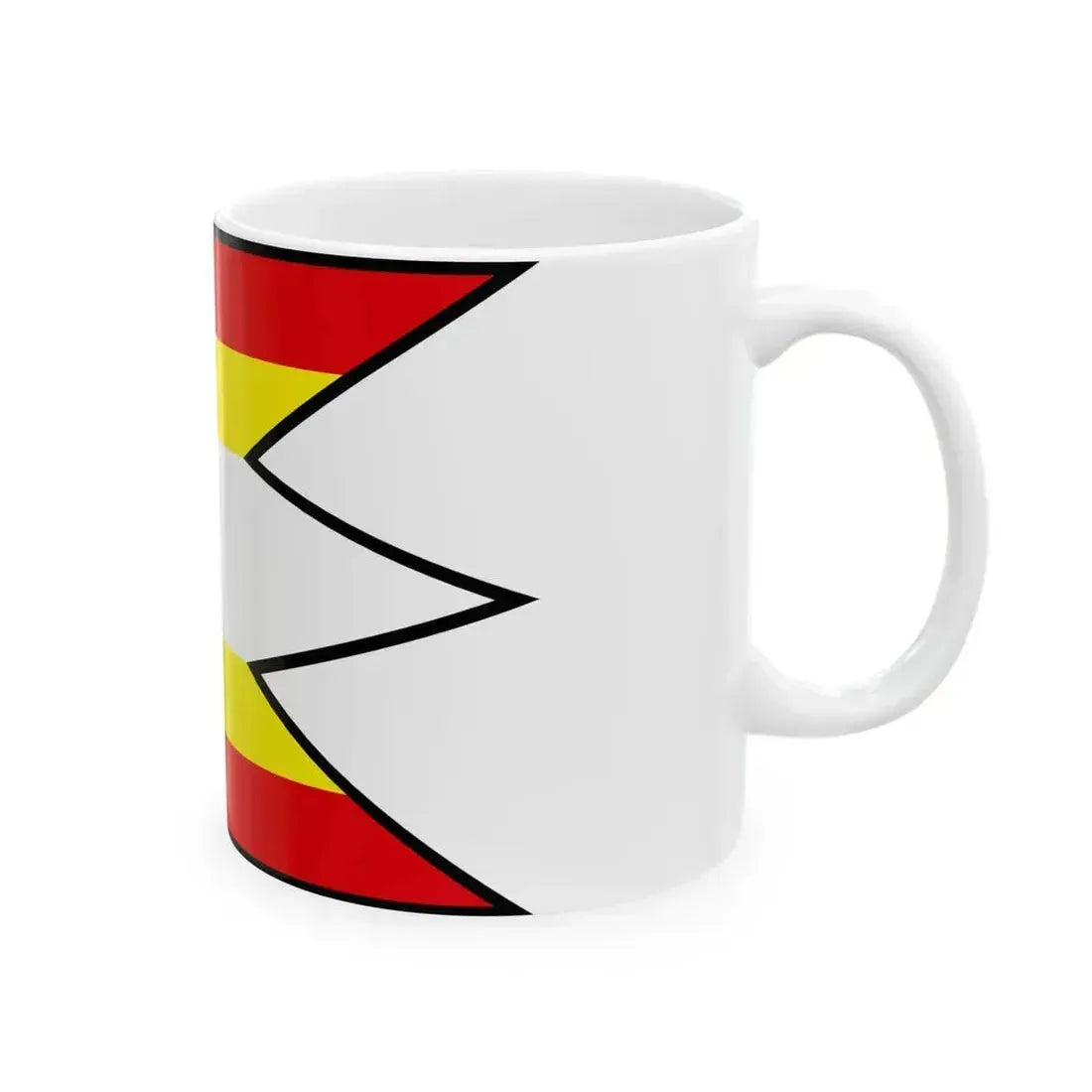 Cerenany Prievidza Flag (Slovakia) White Coffee Mug - Go Mug Yourself