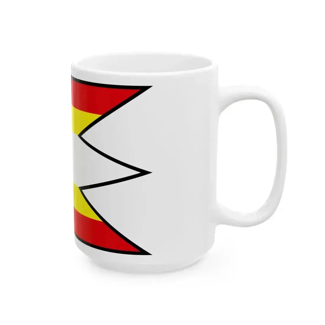 Cerenany Prievidza Flag (Slovakia) White Coffee Mug - Go Mug Yourself