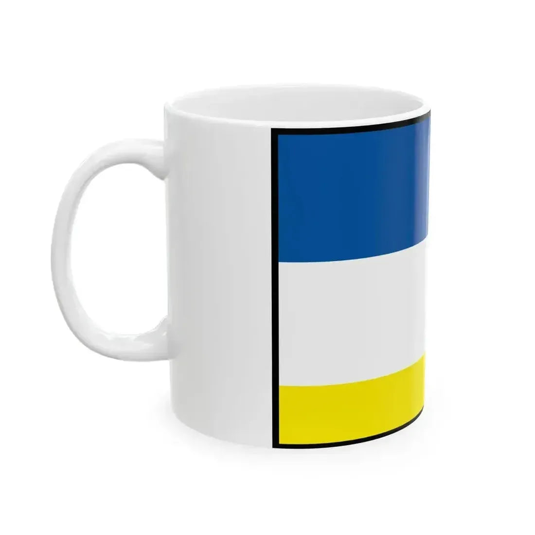 Cerencany Rimavska Sobota Flag (Slovakia) White Coffee Mug - Go Mug Yourself