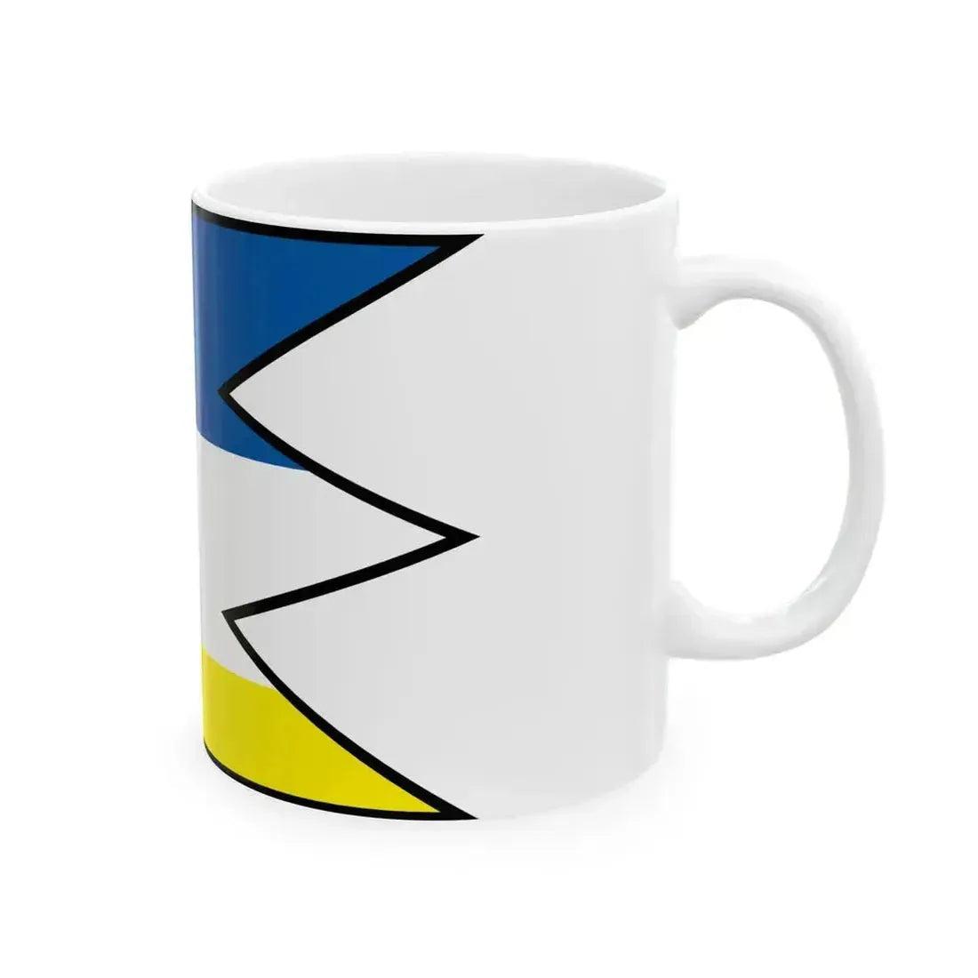 Cerencany Rimavska Sobota Flag (Slovakia) White Coffee Mug - Go Mug Yourself