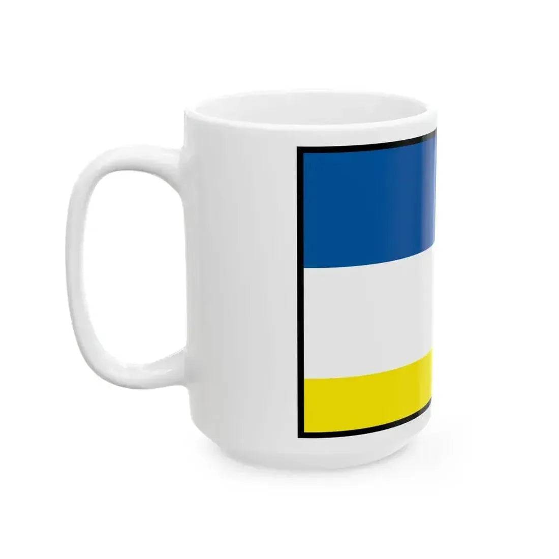 Cerencany Rimavska Sobota Flag (Slovakia) White Coffee Mug - Go Mug Yourself