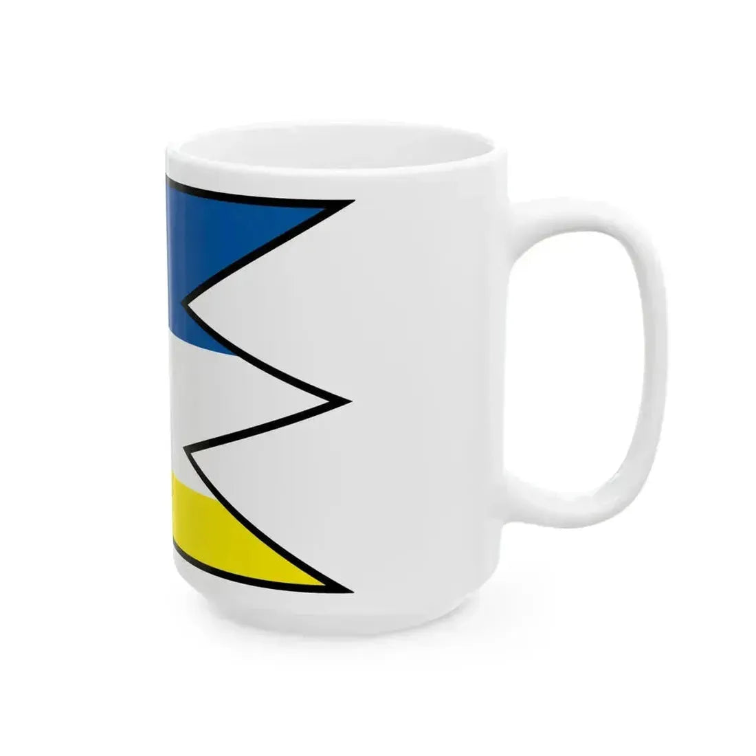 Cerencany Rimavska Sobota Flag (Slovakia) White Coffee Mug - Go Mug Yourself