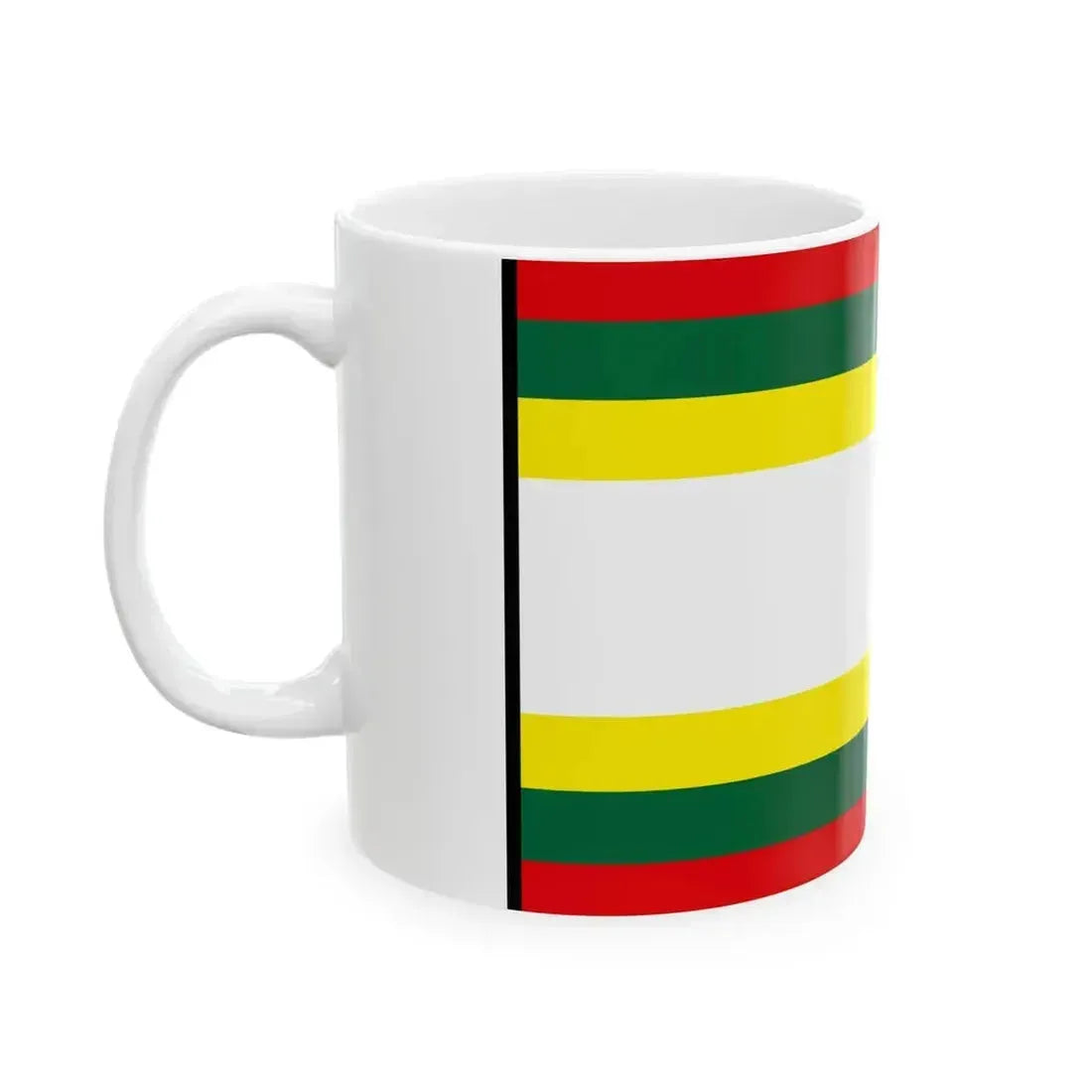 Cerhov Trebisov Flag (Slovakia) White Coffee Mug - Go Mug Yourself
