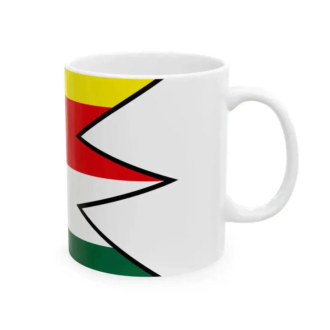 Cerin Banska Bystrica Flag (Slovakia) White Coffee Mug - Go Mug Yourself