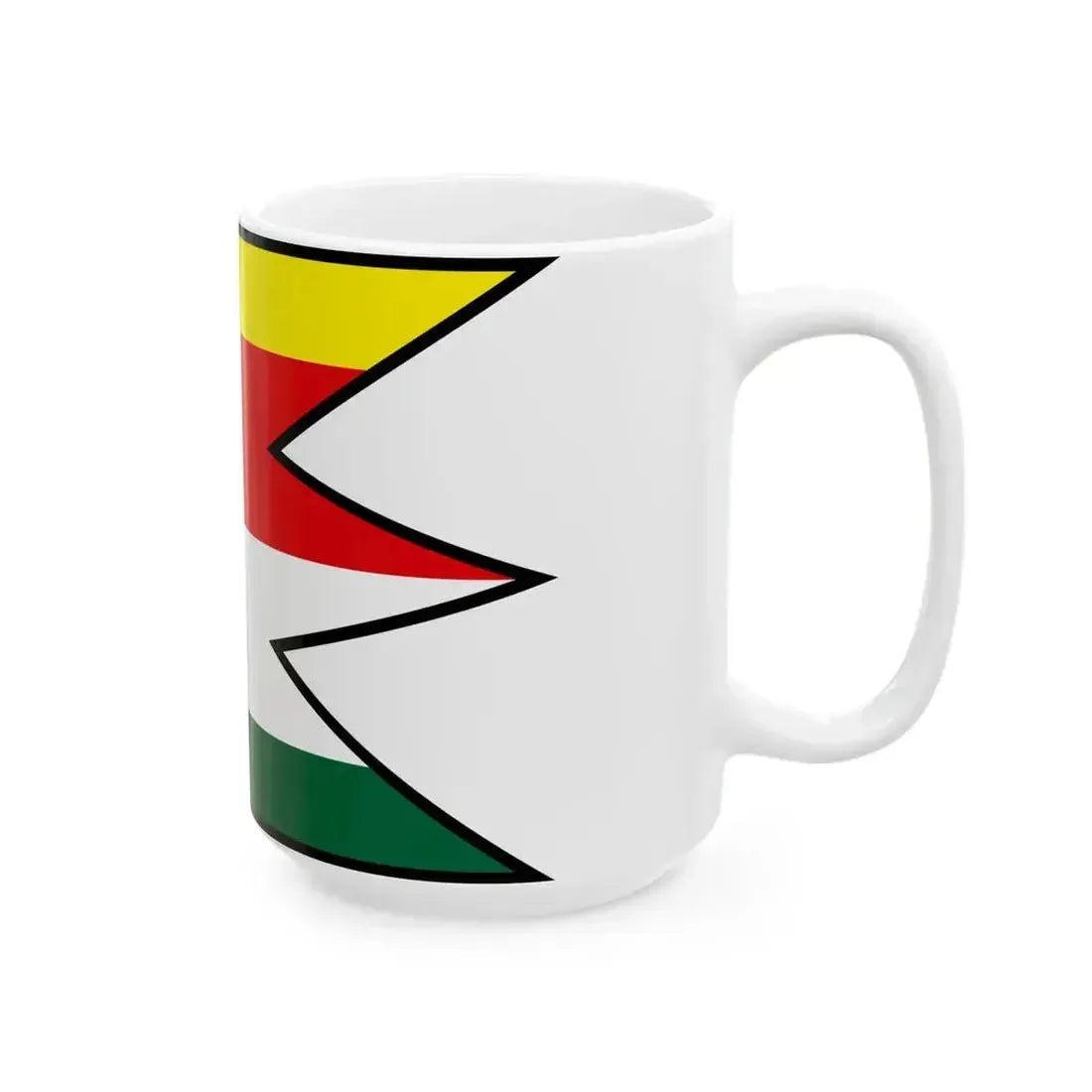 Cerin Banska Bystrica Flag (Slovakia) White Coffee Mug - Go Mug Yourself