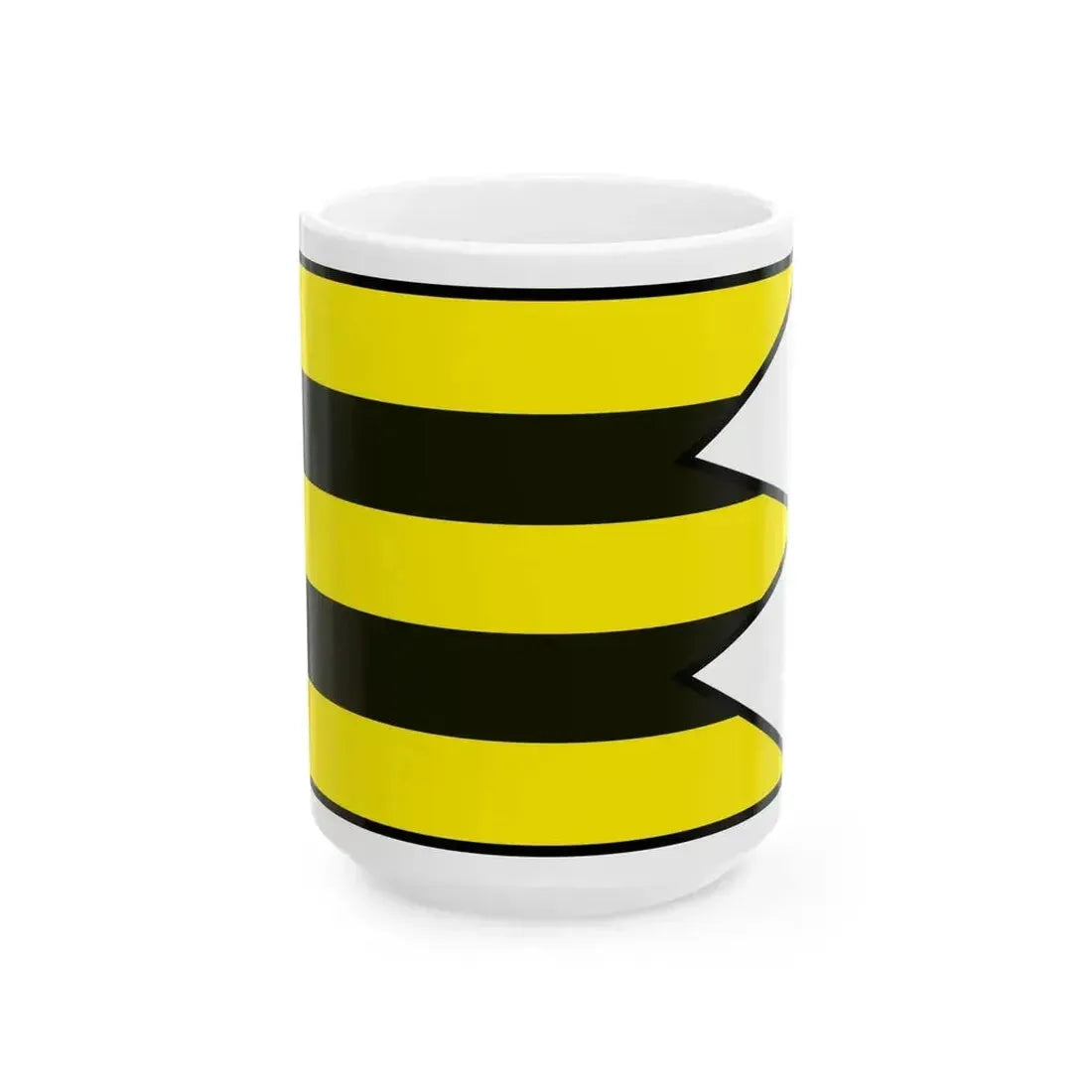 Cermany Topolcany Flag (Slovakia) White Coffee Mug 15oz - Go Mug Yourself