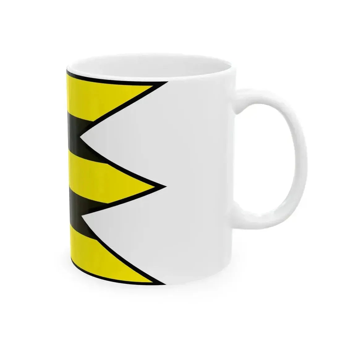 Cermany Topolcany Flag (Slovakia) White Coffee Mug - Go Mug Yourself