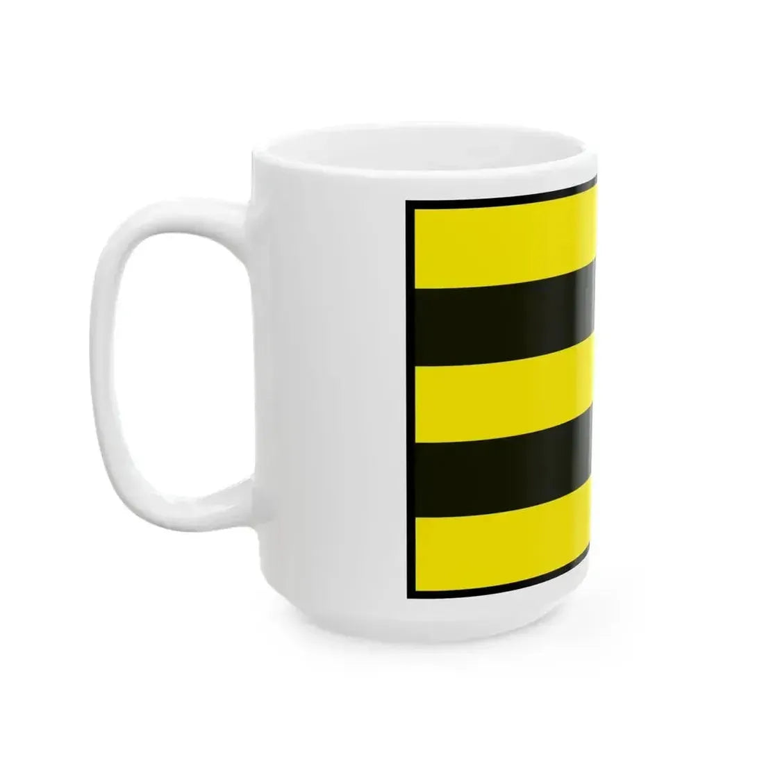 Cermany Topolcany Flag (Slovakia) White Coffee Mug - Go Mug Yourself