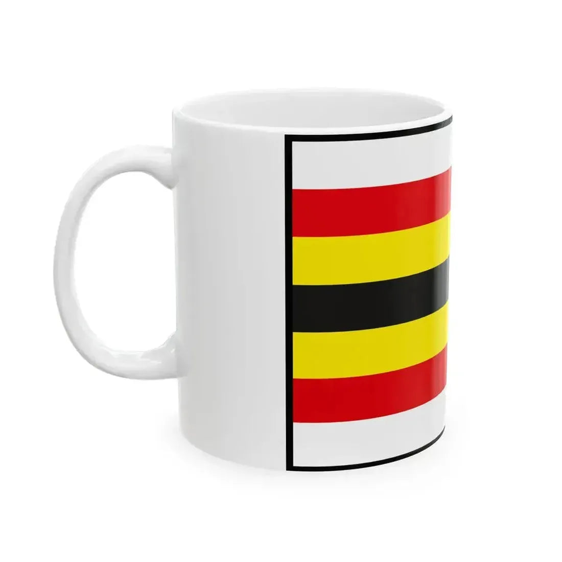 Cernik Nove Zamky Flag (Slovakia) White Coffee Mug - Go Mug Yourself