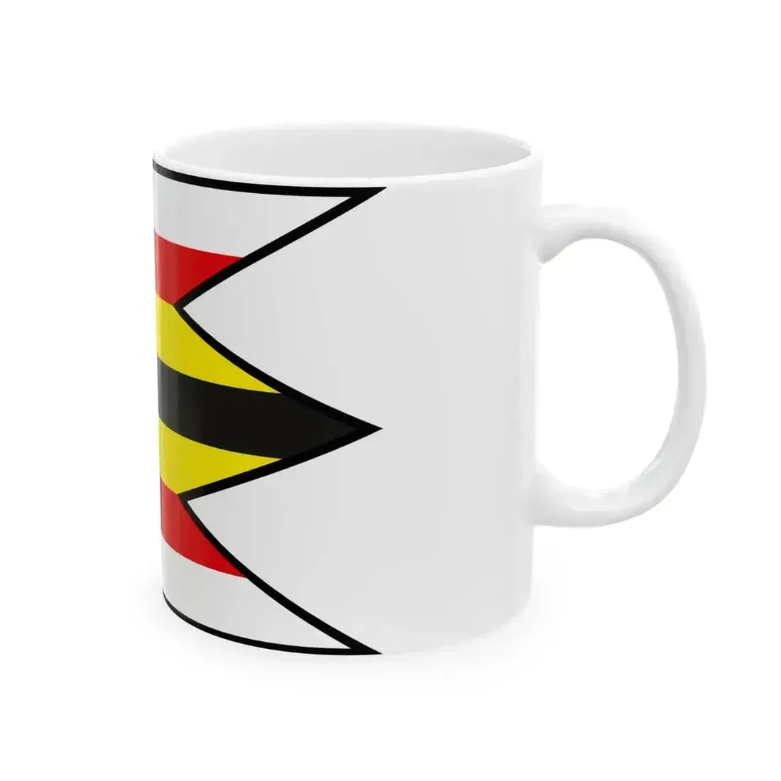 Cernik Nove Zamky Flag (Slovakia) White Coffee Mug - Go Mug Yourself
