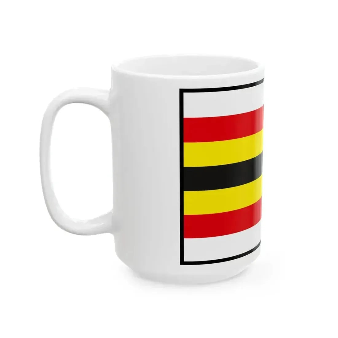 Cernik Nove Zamky Flag (Slovakia) White Coffee Mug - Go Mug Yourself
