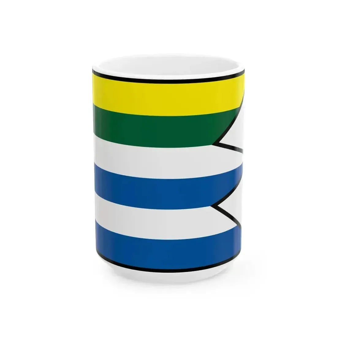 Cernina Humenne Flag (Slovakia) White Coffee Mug 15oz - Go Mug Yourself