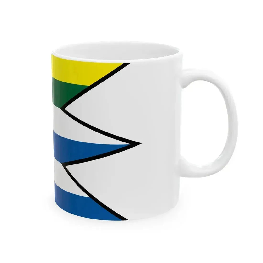 Cernina Humenne Flag (Slovakia) White Coffee Mug - Go Mug Yourself