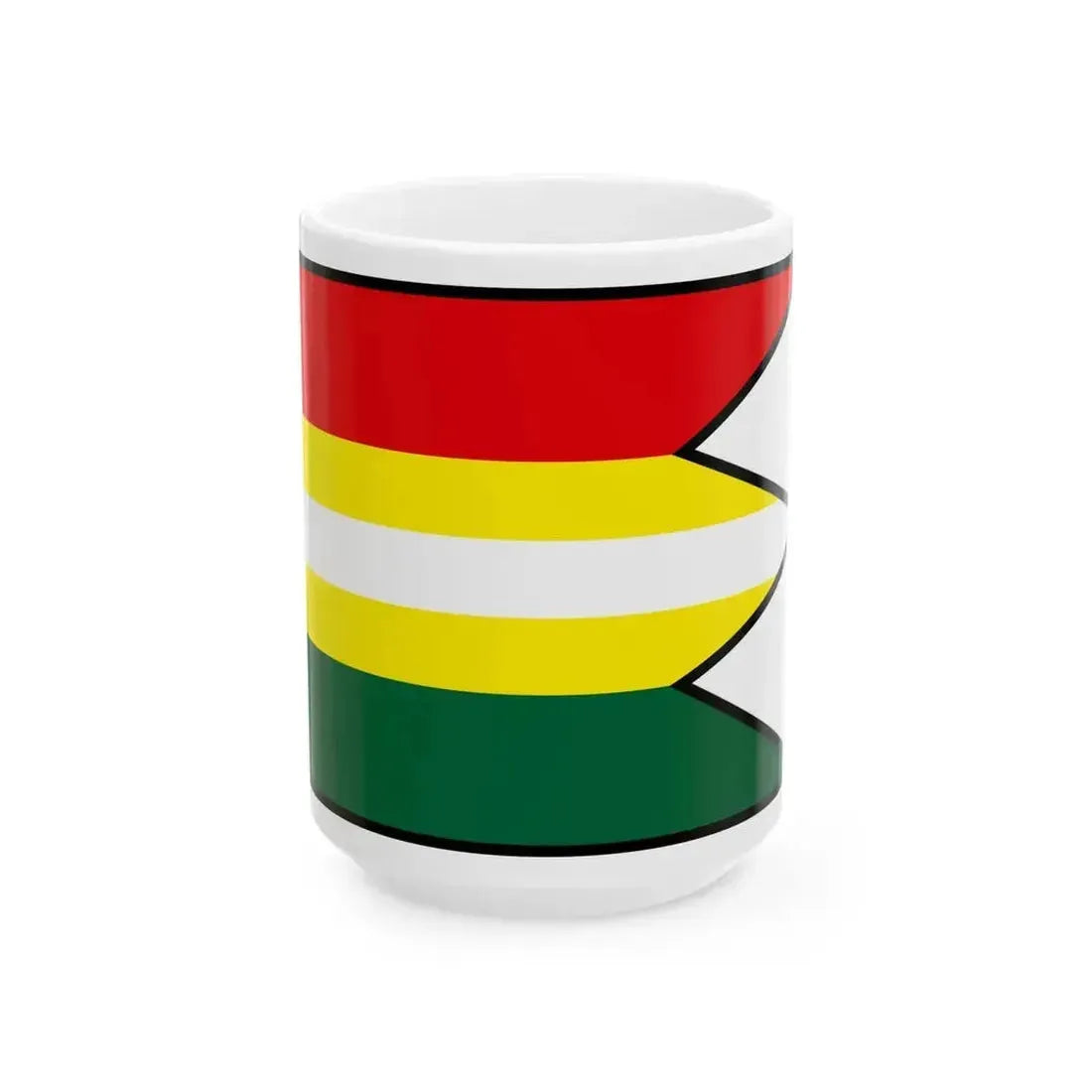 Cernina Svidnik Flag (Slovakia) White Coffee Mug 15oz - Go Mug Yourself