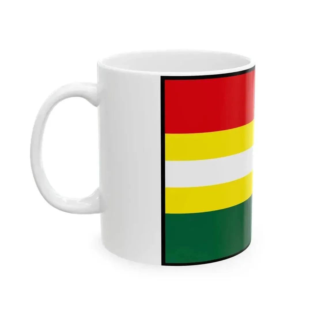 Cernina Svidnik Flag (Slovakia) White Coffee Mug - Go Mug Yourself