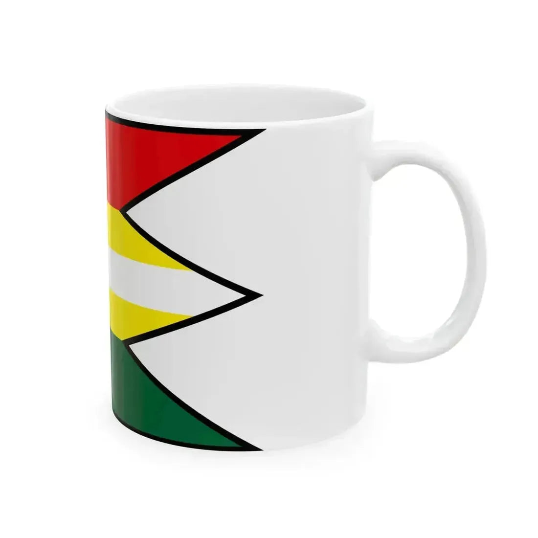 Cernina Svidnik Flag (Slovakia) White Coffee Mug - Go Mug Yourself