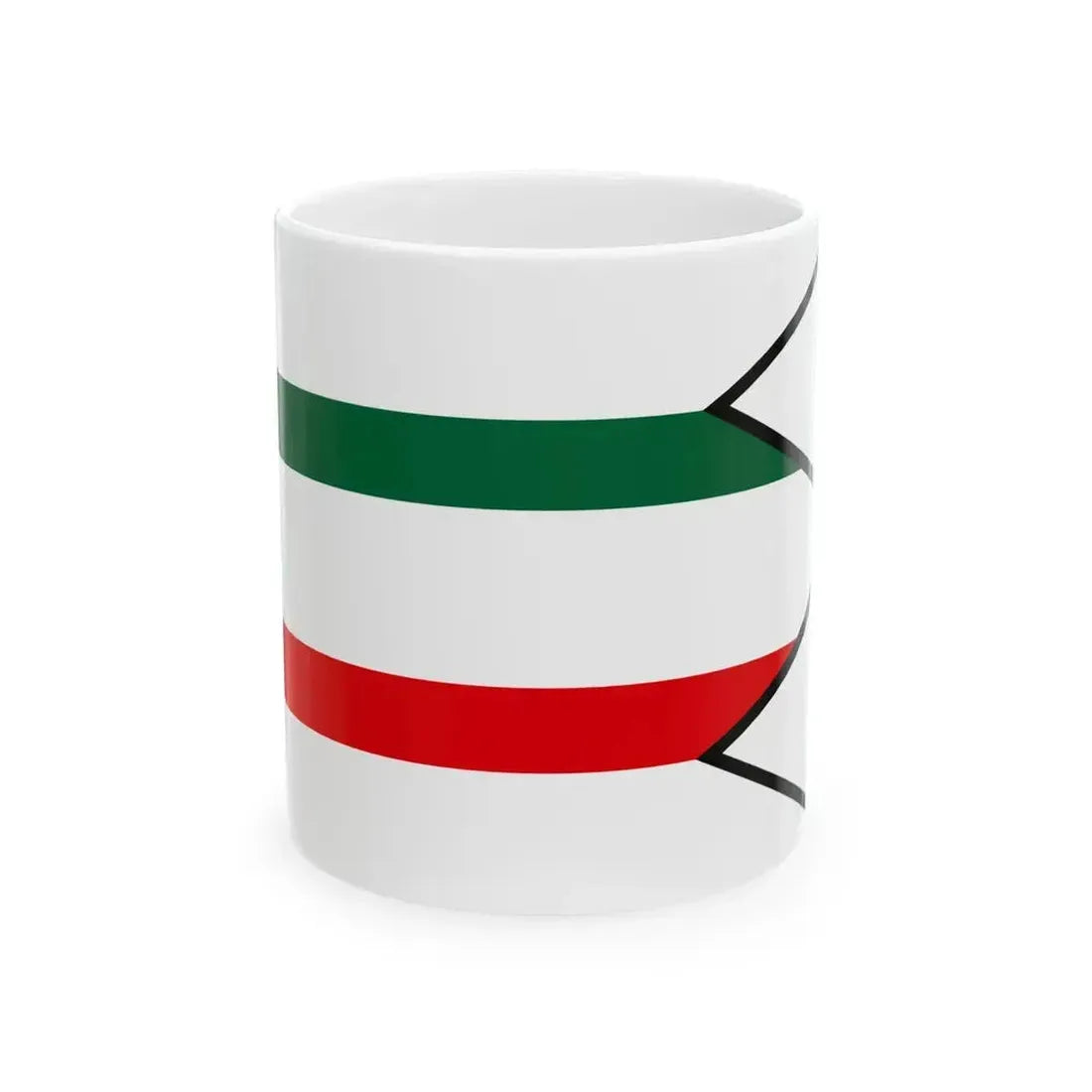 Cervena Voda Sabinov Flag (Slovakia) White Coffee Mug 11oz - Go Mug Yourself