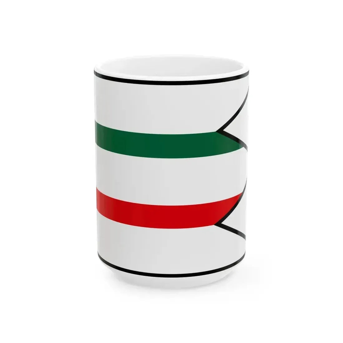 Cervena Voda Sabinov Flag (Slovakia) White Coffee Mug 15oz - Go Mug Yourself