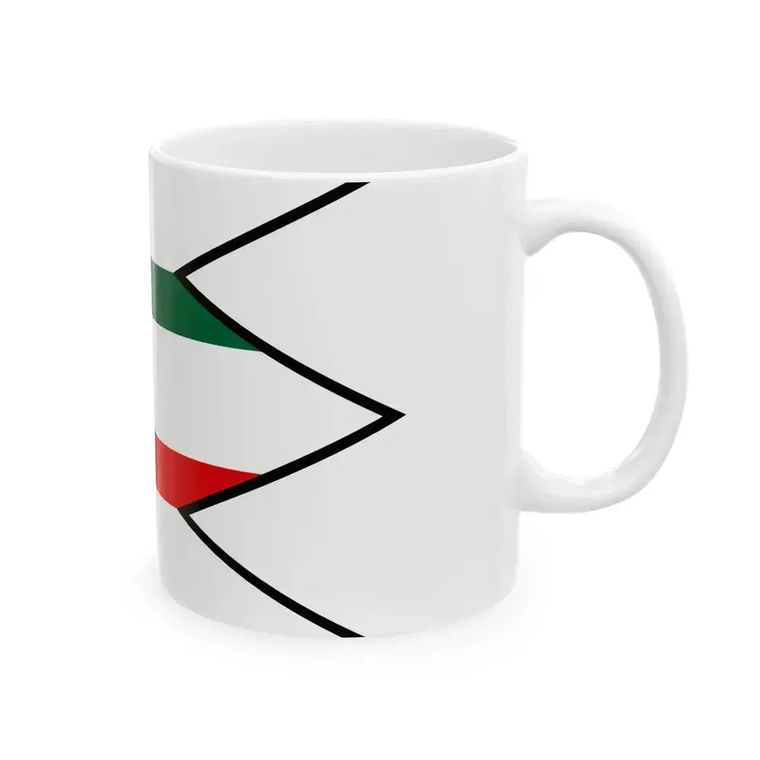 Cervena Voda Sabinov Flag (Slovakia) White Coffee Mug - Go Mug Yourself