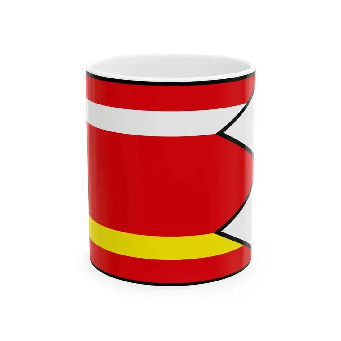 Cervenany Velky Krtis Flag (Slovakia) White Coffee Mug 11oz - Go Mug Yourself