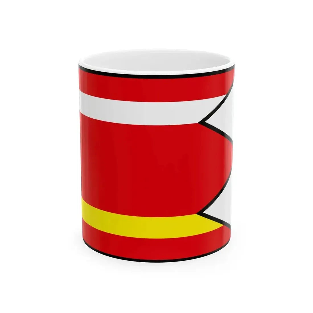 Cervenany Velky Krtis Flag (Slovakia) White Coffee Mug 11oz - Go Mug Yourself