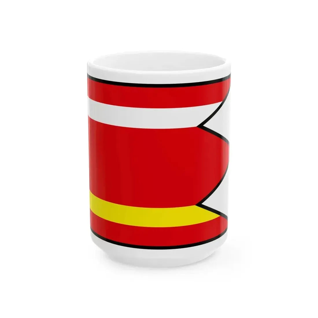 Cervenany Velky Krtis Flag (Slovakia) White Coffee Mug 15oz - Go Mug Yourself