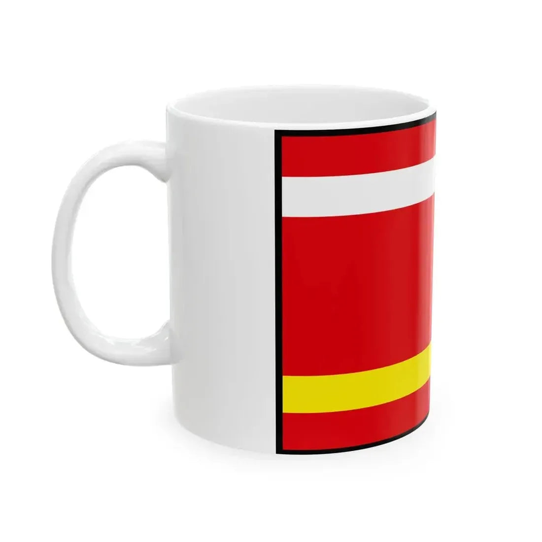 Cervenany Velky Krtis Flag (Slovakia) White Coffee Mug - Go Mug Yourself