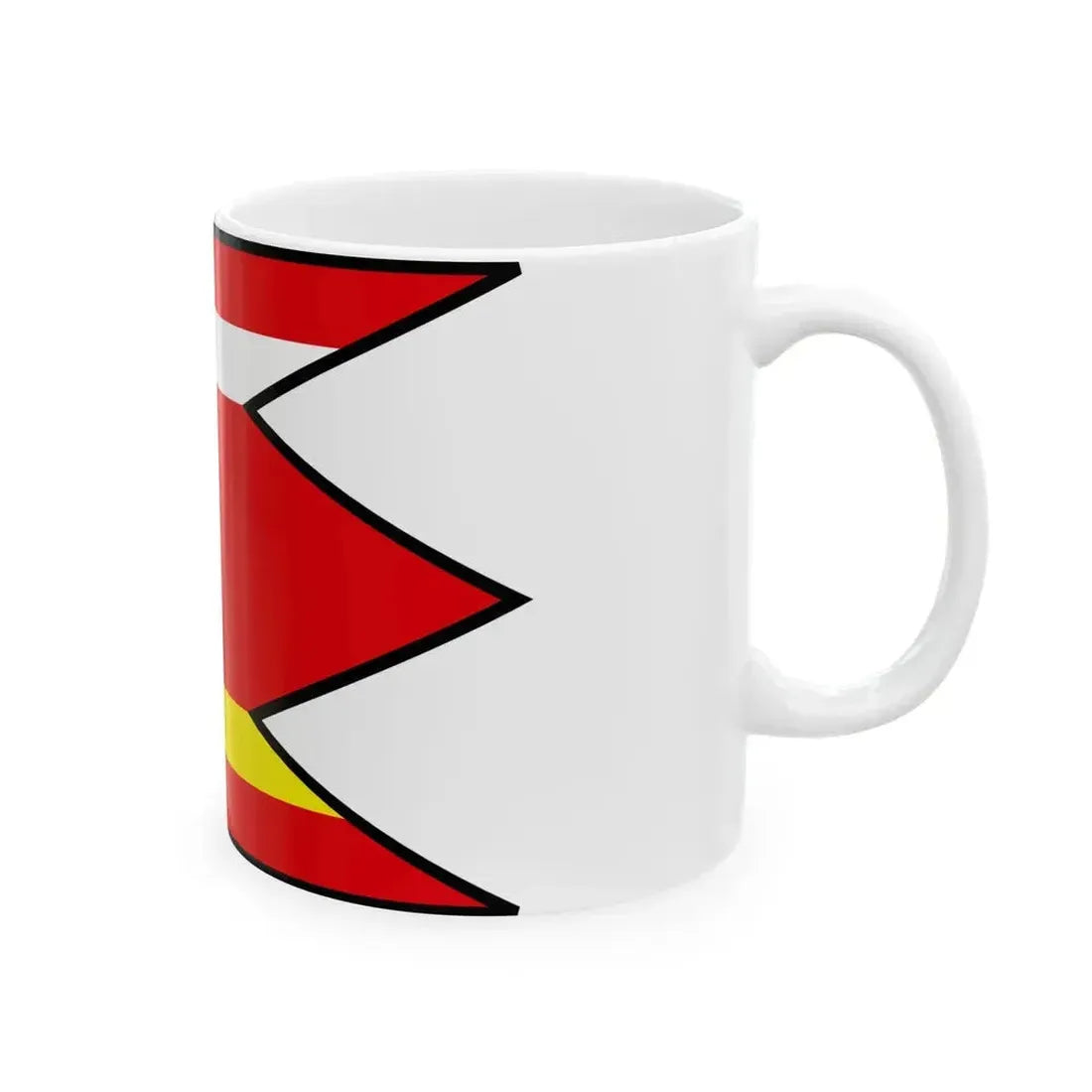 Cervenany Velky Krtis Flag (Slovakia) White Coffee Mug - Go Mug Yourself