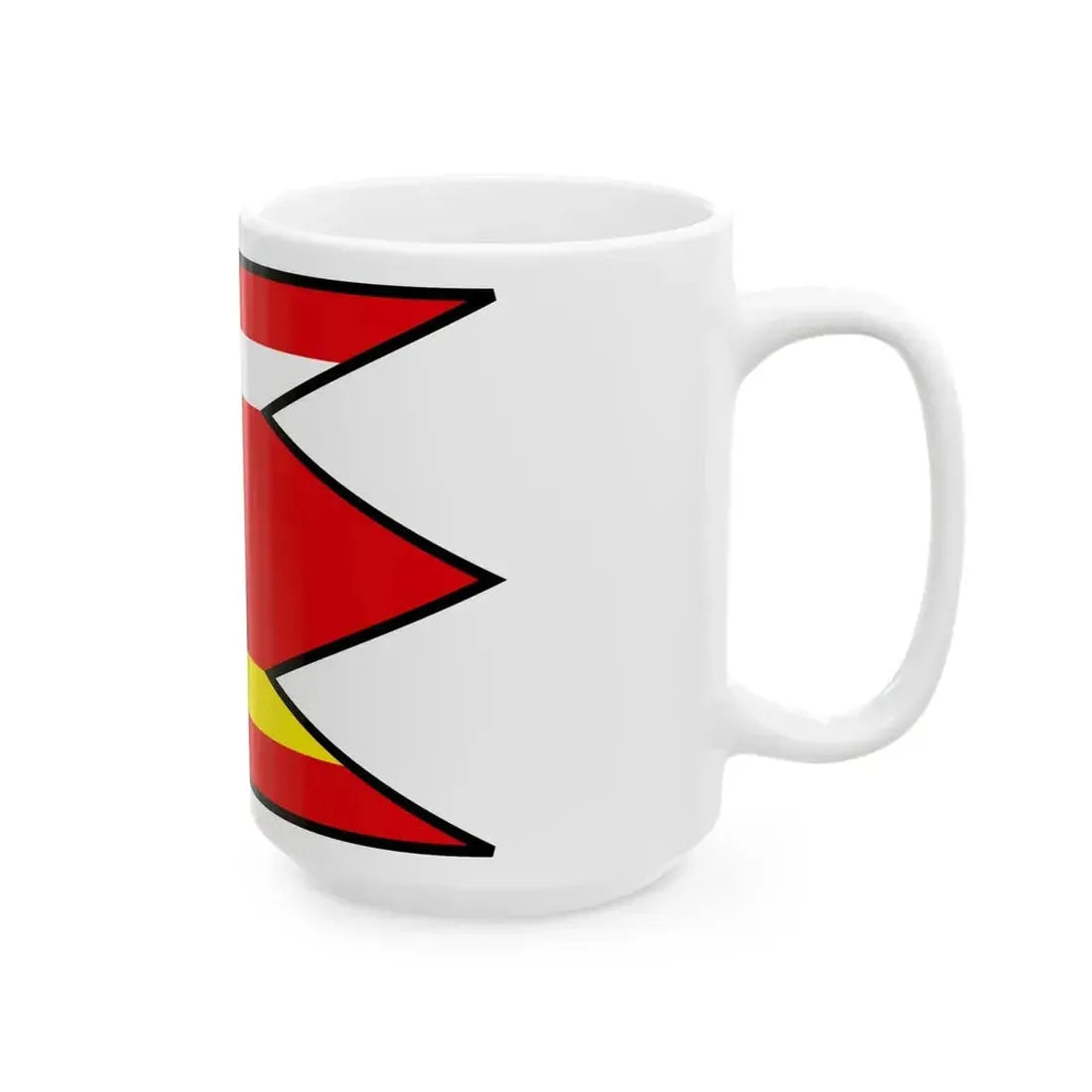 Cervenany Velky Krtis Flag (Slovakia) White Coffee Mug - Go Mug Yourself